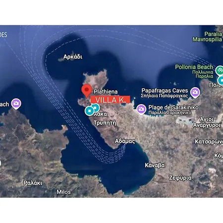 Stunning Two-room Milos Greece Panorama Sunset Infinity Pool Ac Ferienhaus *