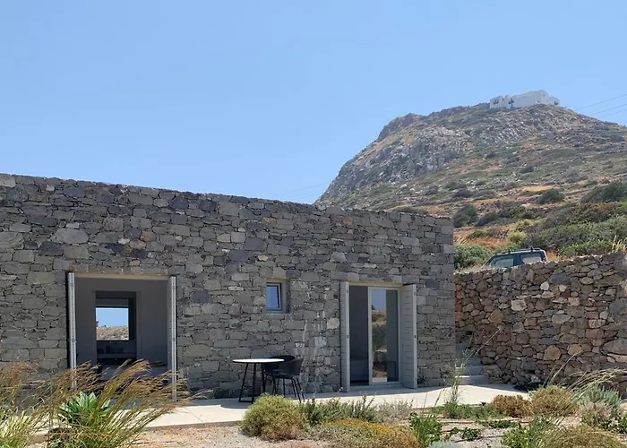 Ferienhaus Stunning Two-room Milos Greece Panorama Sunset Infinity Pool Ac Firopotamos