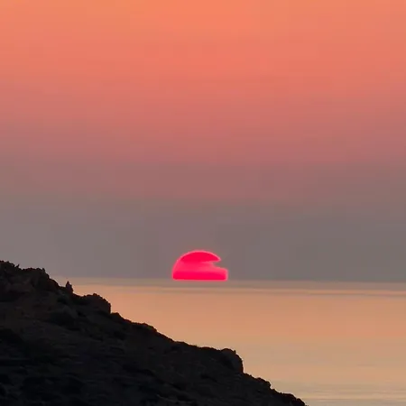 Stunning Two-room Milos Greece Panorama Sunset Infinity Pool Ac Feriehus *