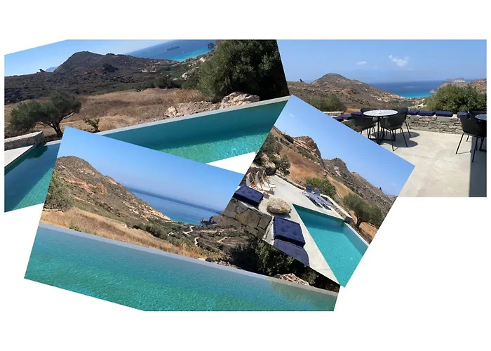 Stunning Two-room Milos Greece Panorama Sunset Infinity Pool Ac *