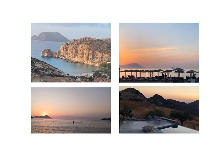 Stunning Two-room Milos Greece Panorama Sunset Infinity Pool Ac Semesterbostad *